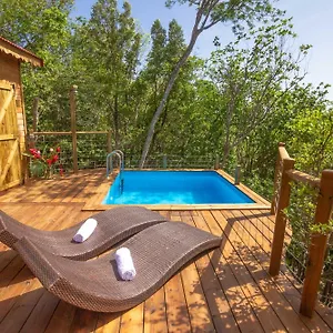 Au Jardin Des Colibris Ecolodge&spa Vakantiepark